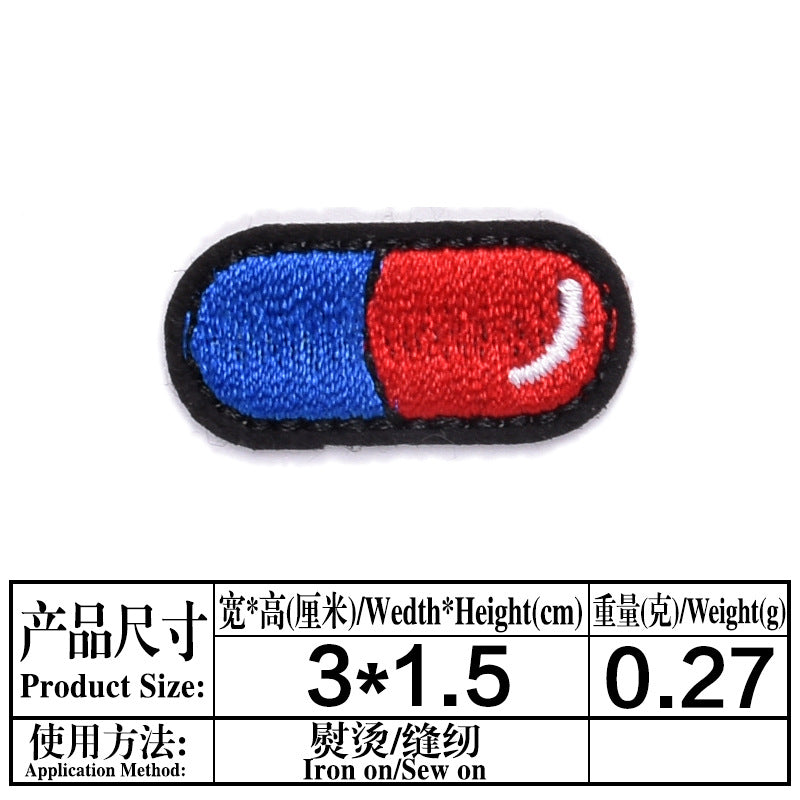 Wholesale Cartoon Embroidered Cloth Patches For Clothing 10 Styles Sew On Labels DIY Fashion Accessory For Everyday And Resale