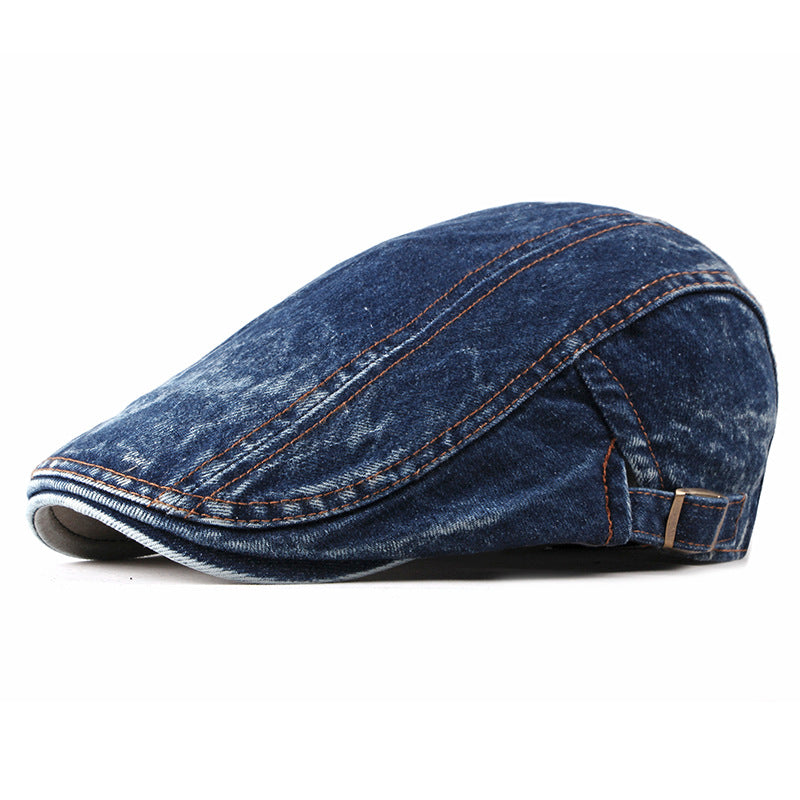 Wholesale Cotton Wash Denim Beret