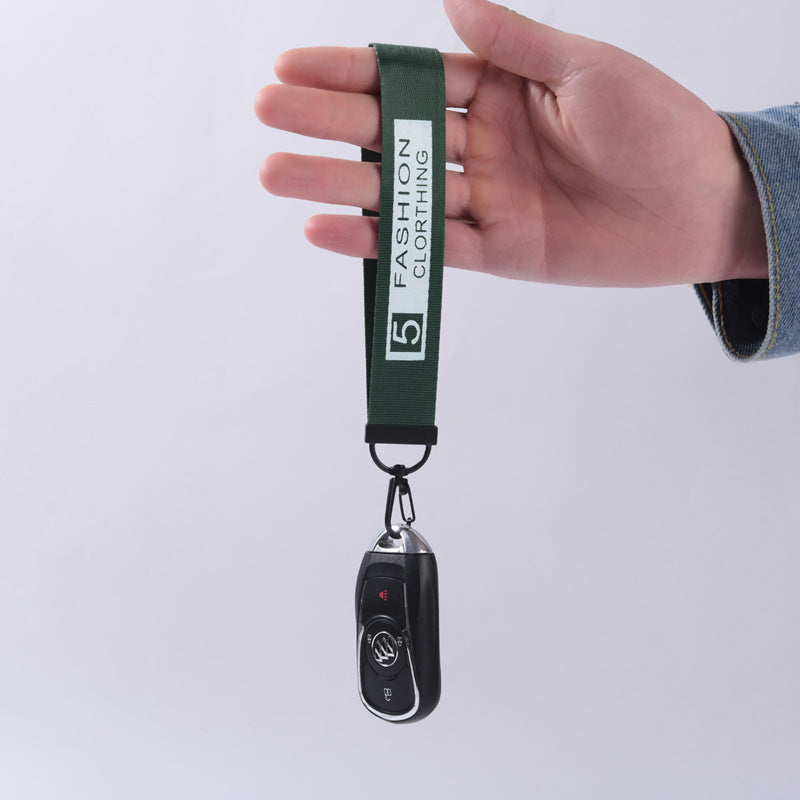 Wholesale Metal Webbing Alphabet Keychain