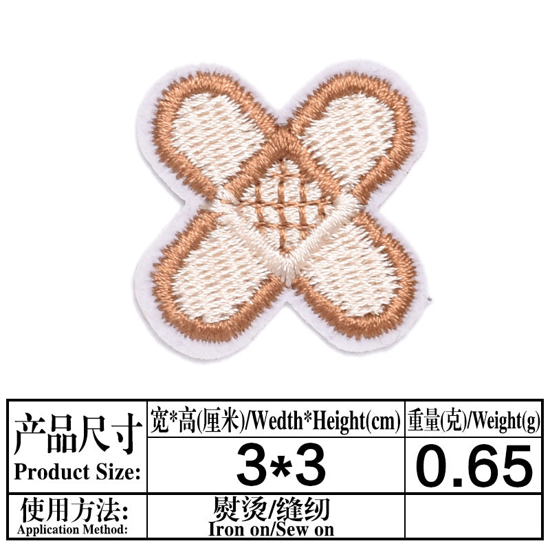 Wholesale Cartoon Embroidered Cloth Patches For Clothing 10 Styles Sew On Labels DIY Fashion Accessory For Everyday And Resale