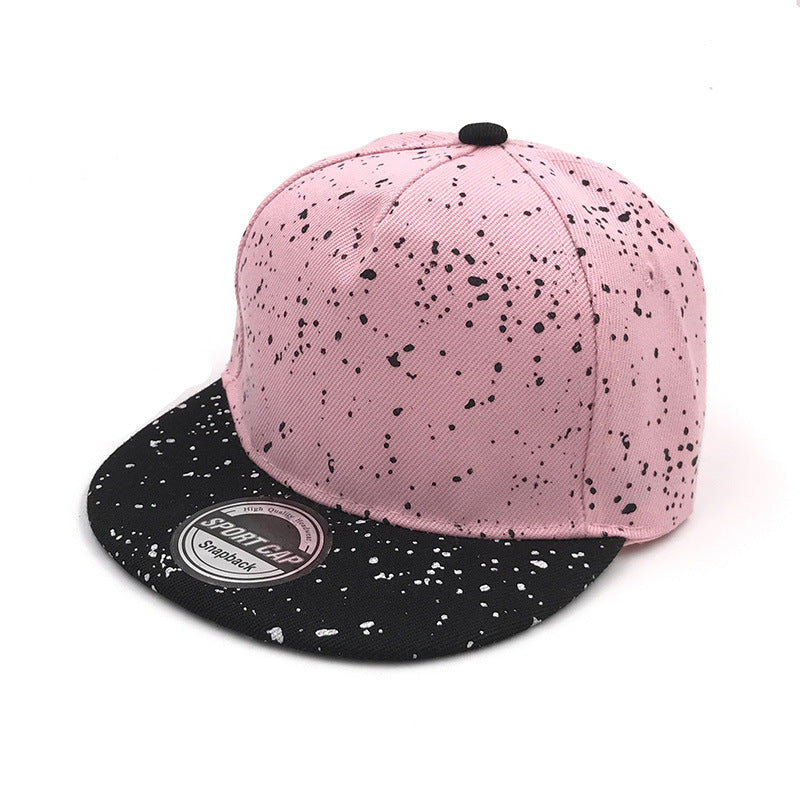 Wholesale Children's Graffiti Snowflake Dot Baseball Hip Hop Acrylic Hat