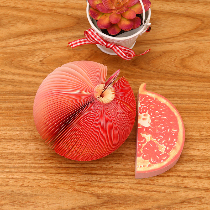 Wholesale Three-dimensional Creative Fruit Paper Convenience Stickers