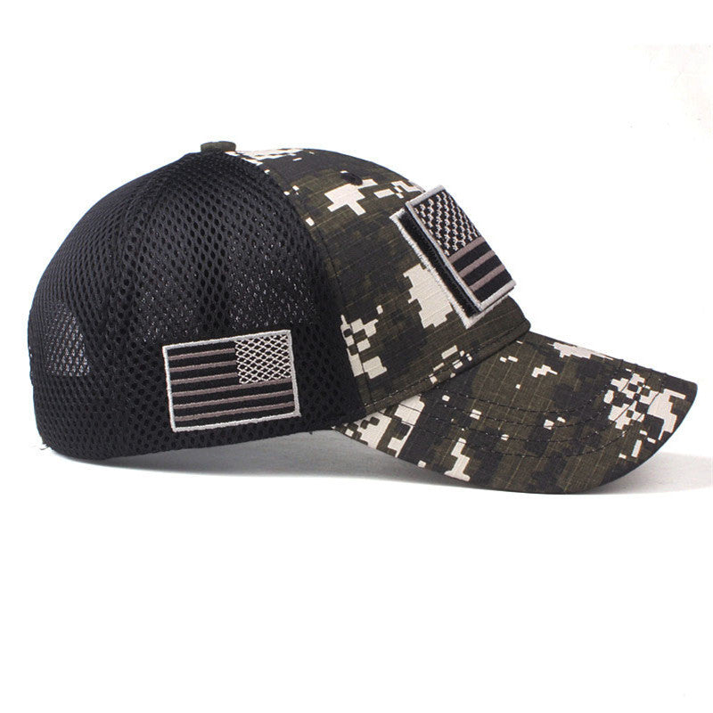 Wholesale Cotton Velcro Camouflage Baseball Caps