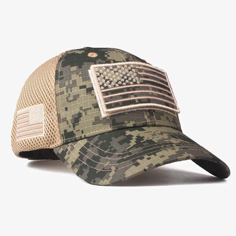 Wholesale Cotton Velcro Camouflage Baseball Caps