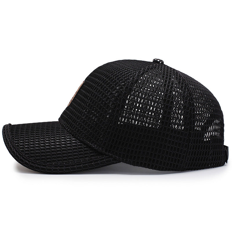 Wholesale Men's Outdoor Sun Protection Mesh Baseball Cap