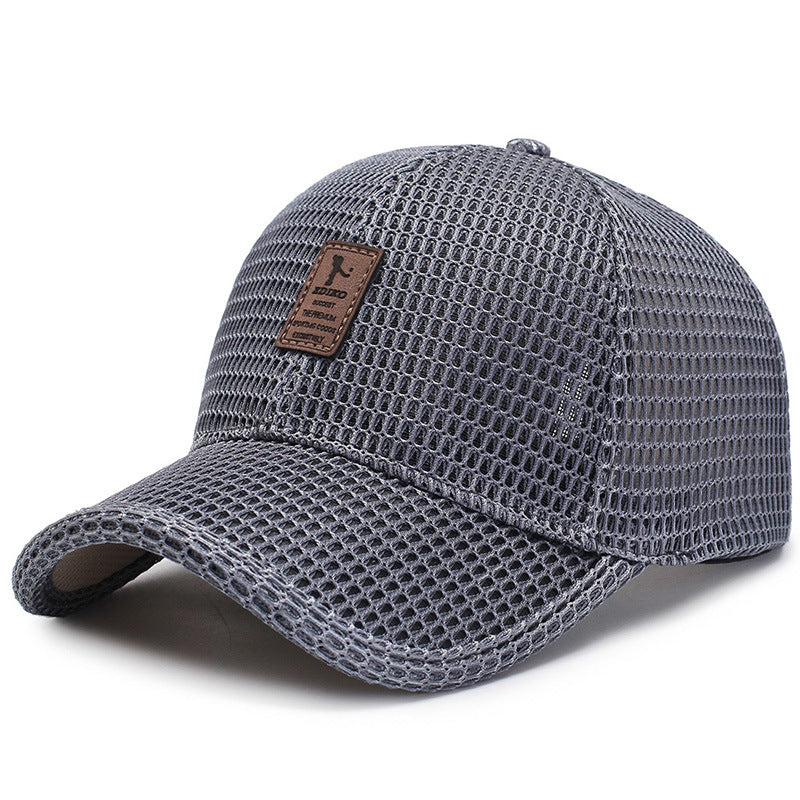 Wholesale Men's Outdoor Sun Protection Mesh Baseball Cap