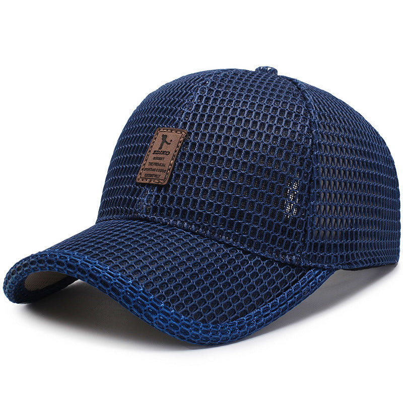 Wholesale Men's Outdoor Sun Protection Mesh Baseball Cap