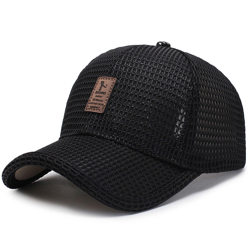 Wholesale Men's Outdoor Sun Protection Mesh Baseball Cap