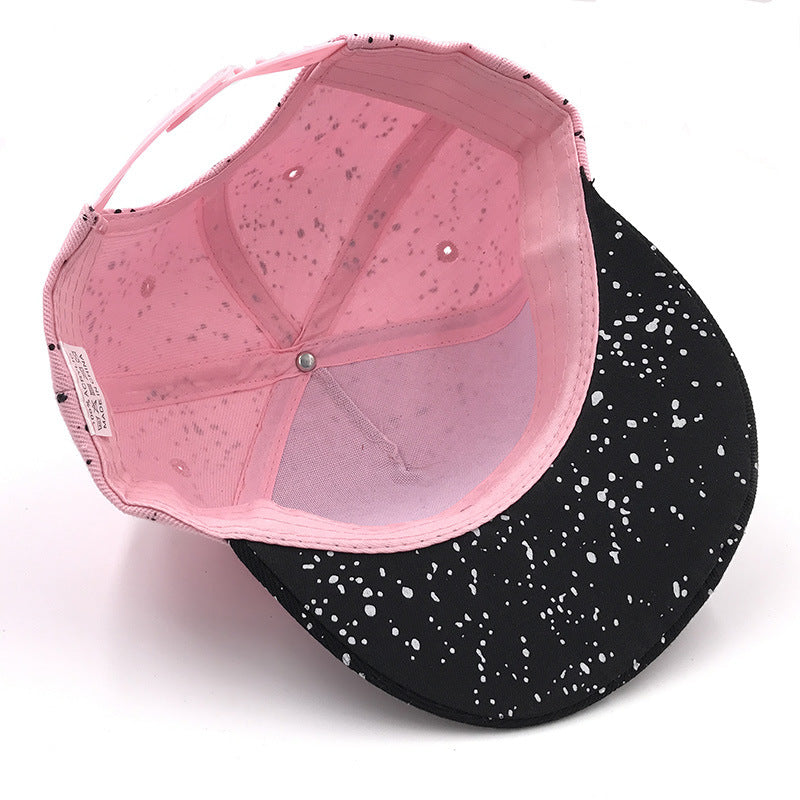 Wholesale Children's Graffiti Snowflake Dot Baseball Hip Hop Acrylic Hat