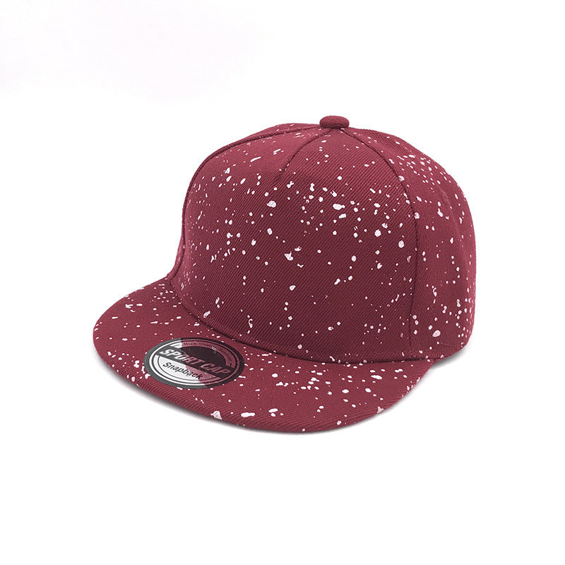 Wholesale Children's Graffiti Snowflake Dot Baseball Hip Hop Acrylic Hat