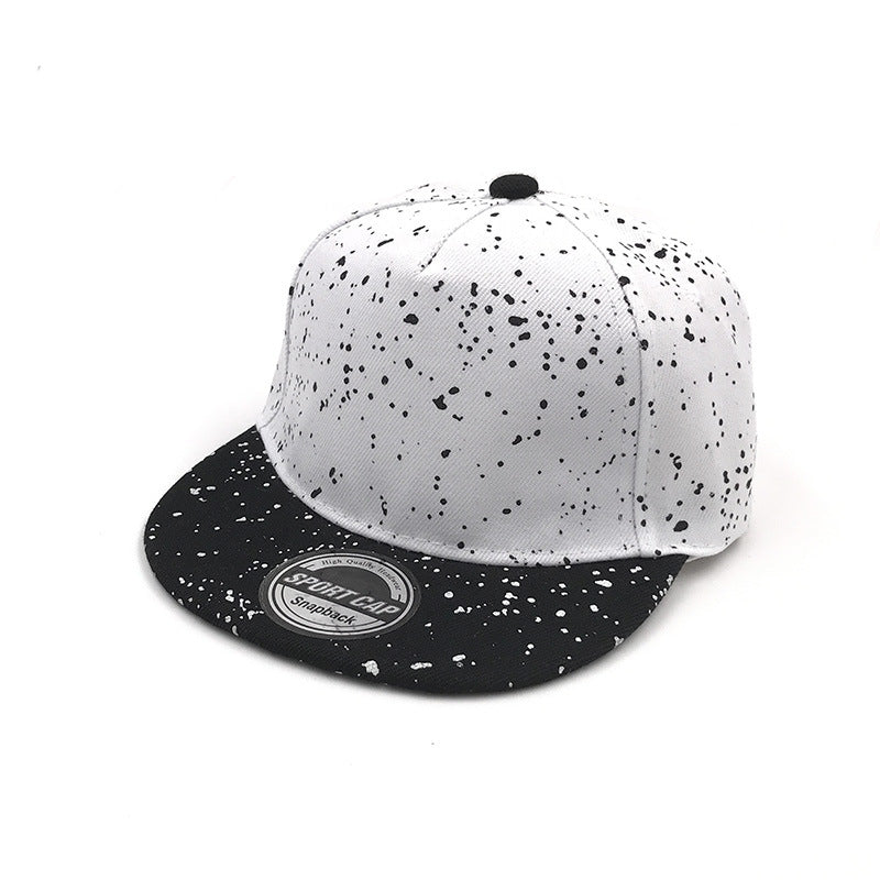 Wholesale Children's Graffiti Snowflake Dot Baseball Hip Hop Acrylic Hat