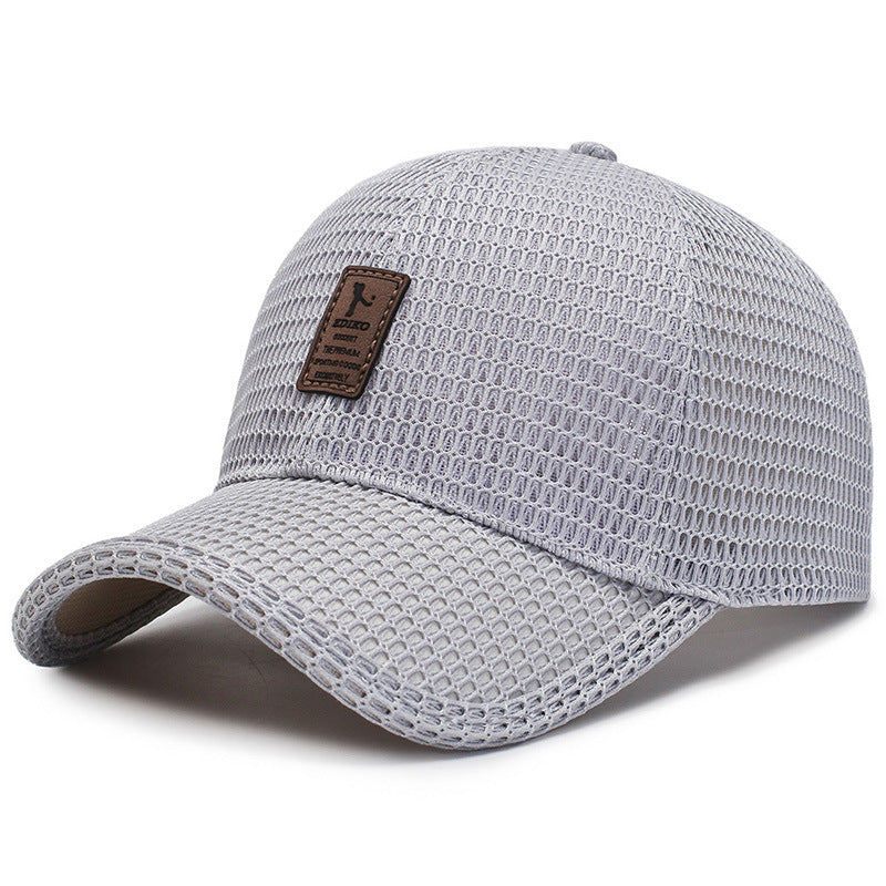 Wholesale Men's Outdoor Sun Protection Mesh Baseball Cap
