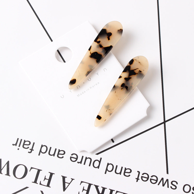 Wholesale Minimalist Acrylic Hair Clips