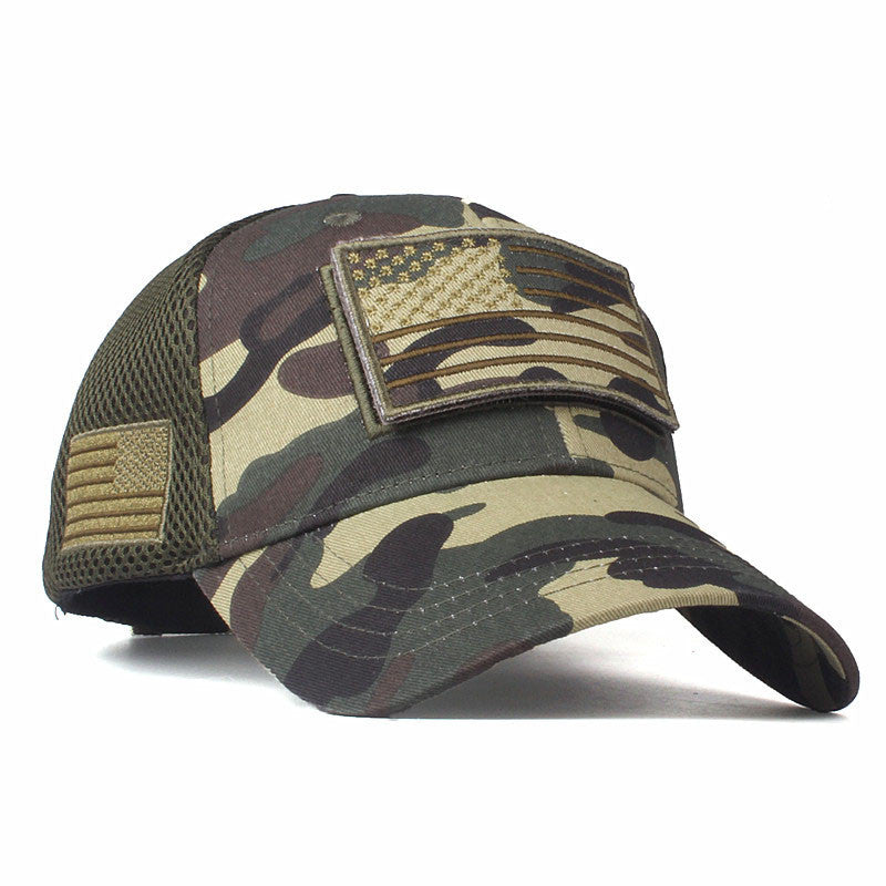 Wholesale Cotton Velcro Camouflage Baseball Caps