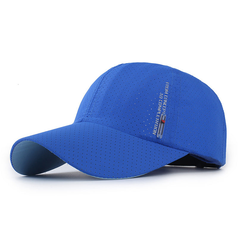 Wholesale Baseball cap outdoor sunshade thin material quick-drying cap breathable