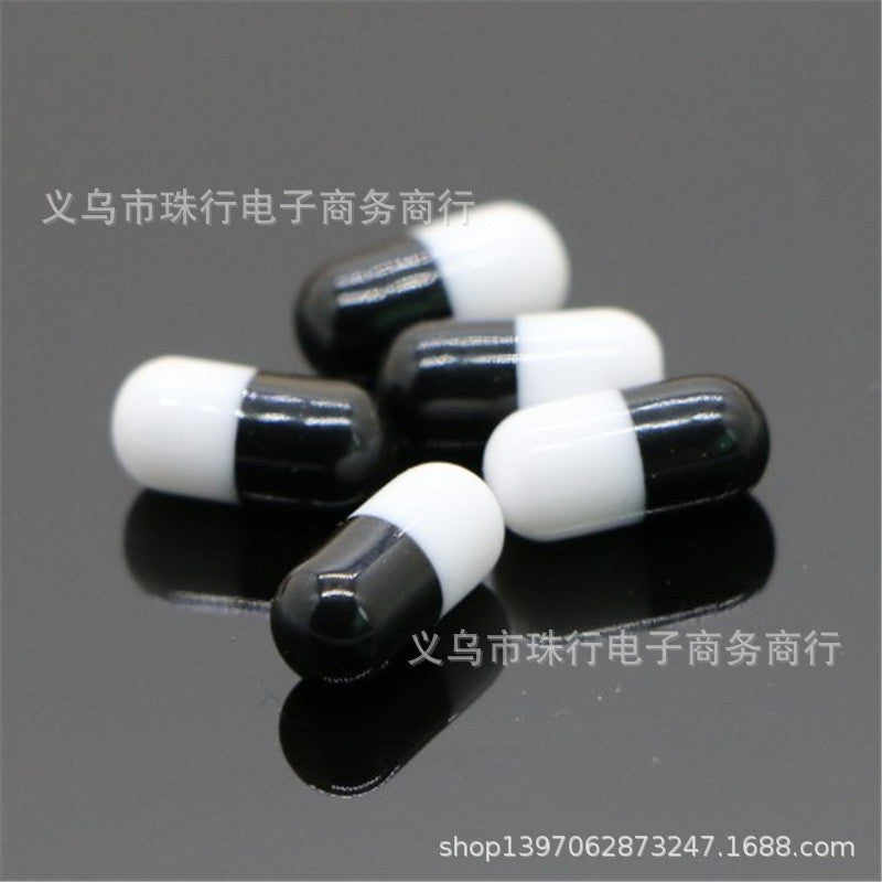 Wholesale 100PCS Dummy Capsule Resin Beads