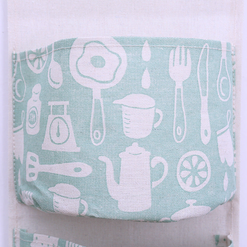 Wholesale Cotton and Linen Waterproof Storage Hanging Bags