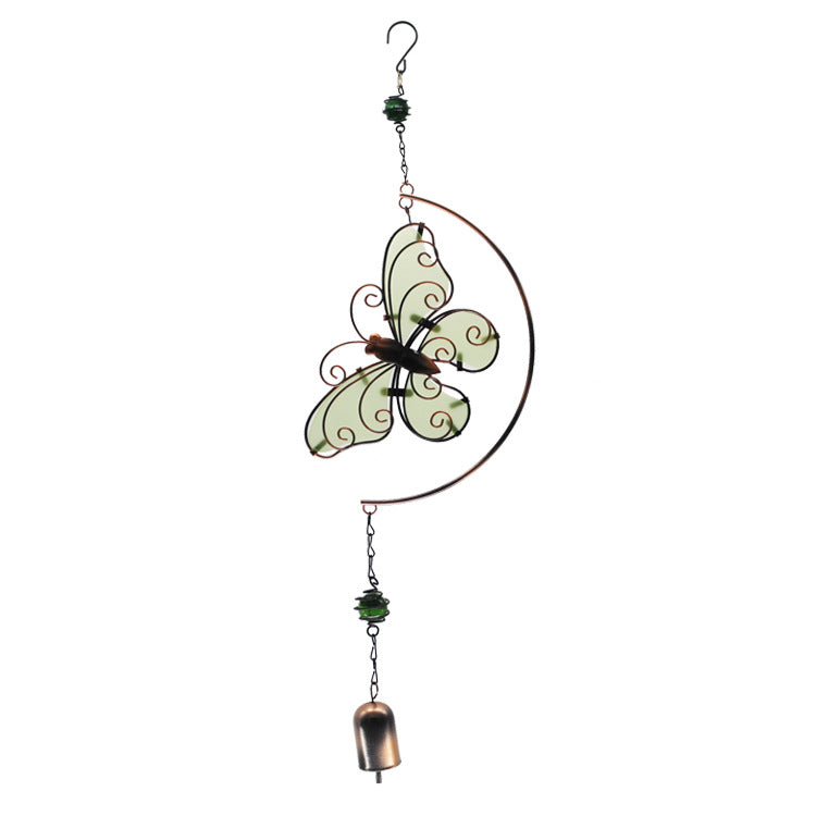 Wholesale Luminous Wind Chime Butterfly Dragonfly Fluorescent Film Pendant