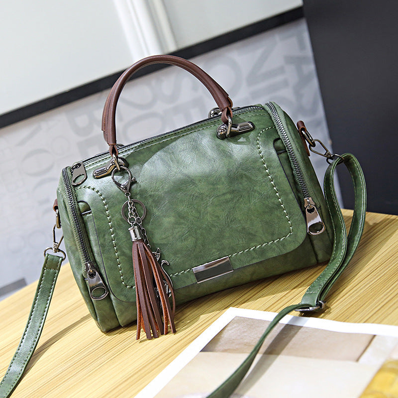 Wholesale PU Vintage Ladies Handbag Slant Bag