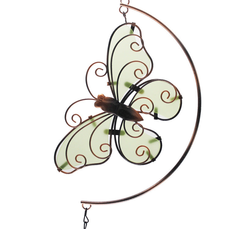 Wholesale Luminous Wind Chime Butterfly Dragonfly Fluorescent Film Pendant