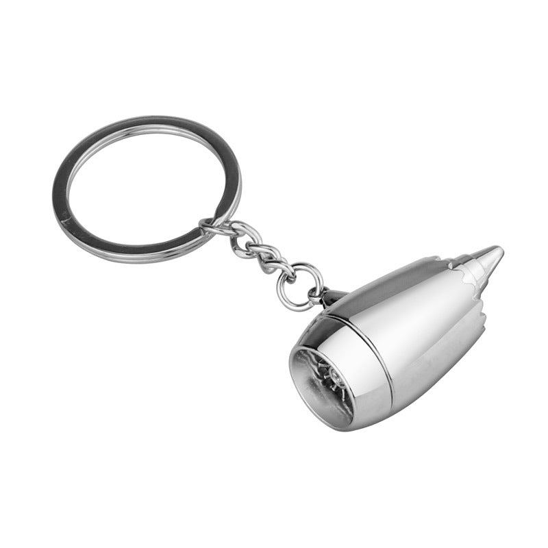 Wholesale Aircraft Engine Gift Keychains