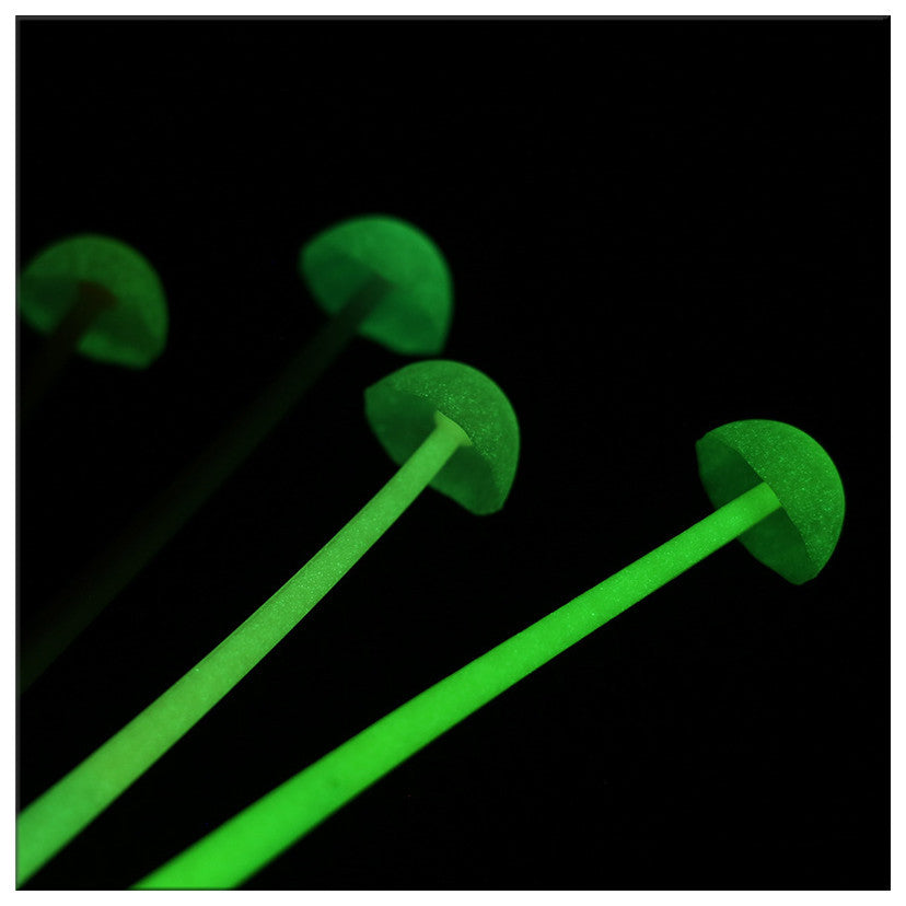 Wholesale Silicone Luminous Mushroom Ballpoint Pen 48pcs a box