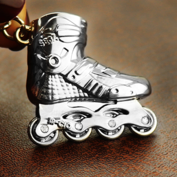 Wholesale Metal Skate Keychain