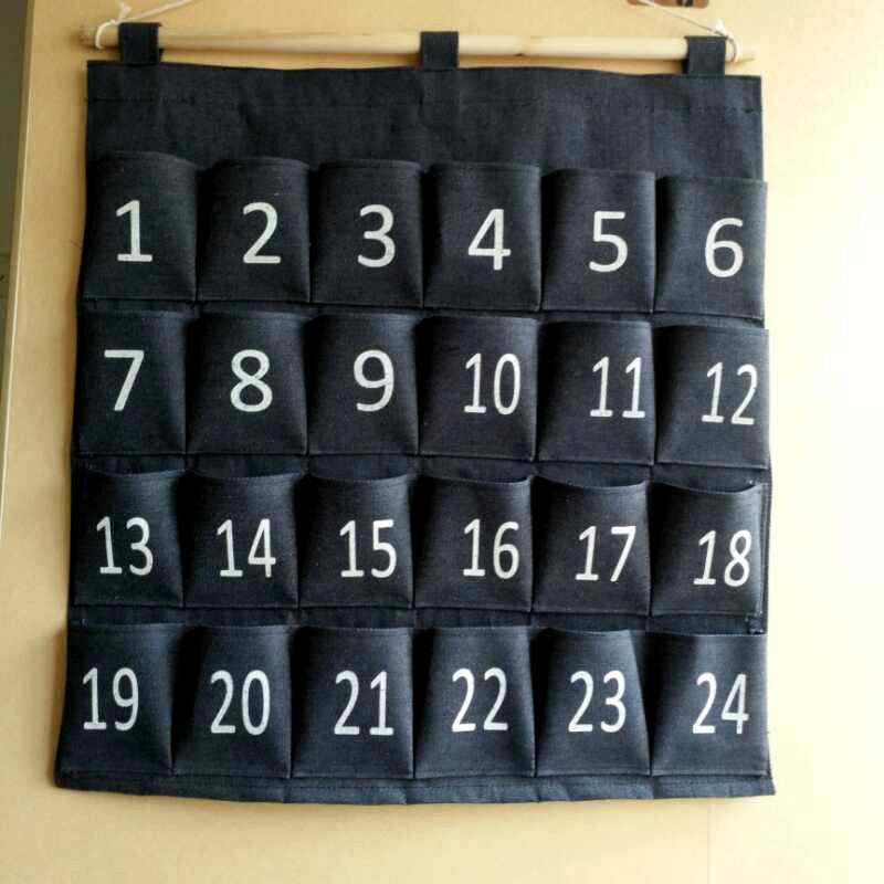 Wholesale Cotton and Linen Three-dimensional Miscellaneous Storage Hanging Bags