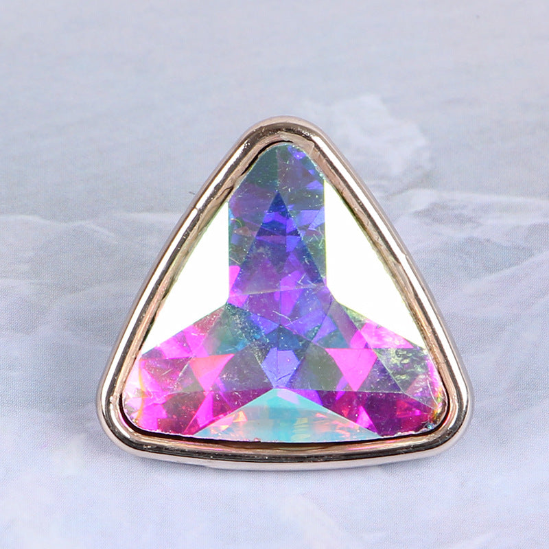 Wholesale of 50PCS Acrylic Glossy Colored Diamonds