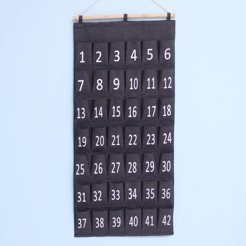 Wholesale Cotton and Linen Three-dimensional Miscellaneous Storage Hanging Bags