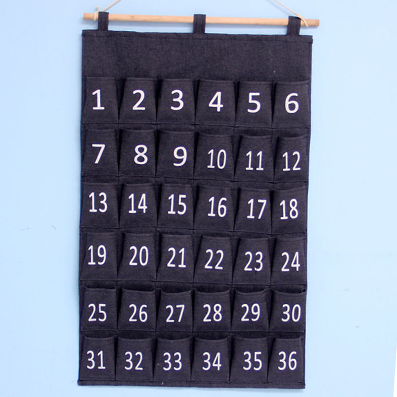 Wholesale Cotton and Linen Three-dimensional Miscellaneous Storage Hanging Bags