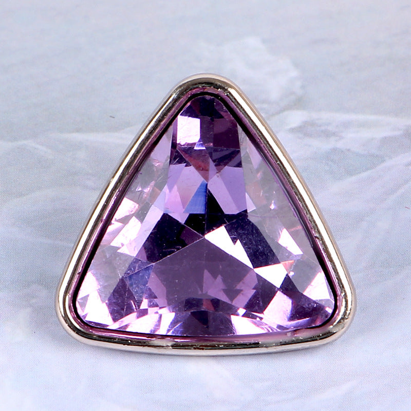 Wholesale of 50PCS Acrylic Glossy Colored Diamonds