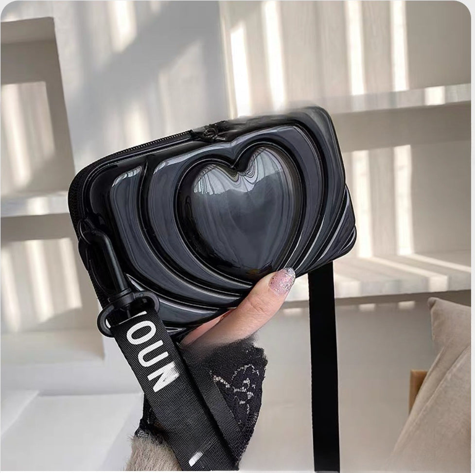 Wholesale New Cosmetic Bag PC Women's Hard Shell Mini Toiletry Bag Crossbody Bag