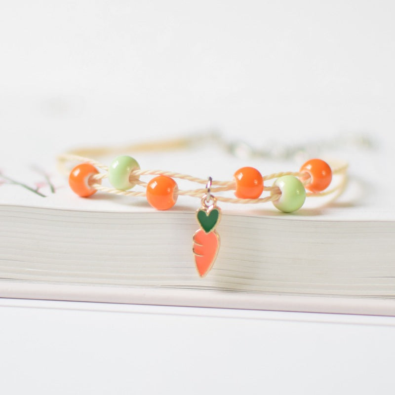 Wholesale Unicorn Carrot Key Ceramic Bracelet