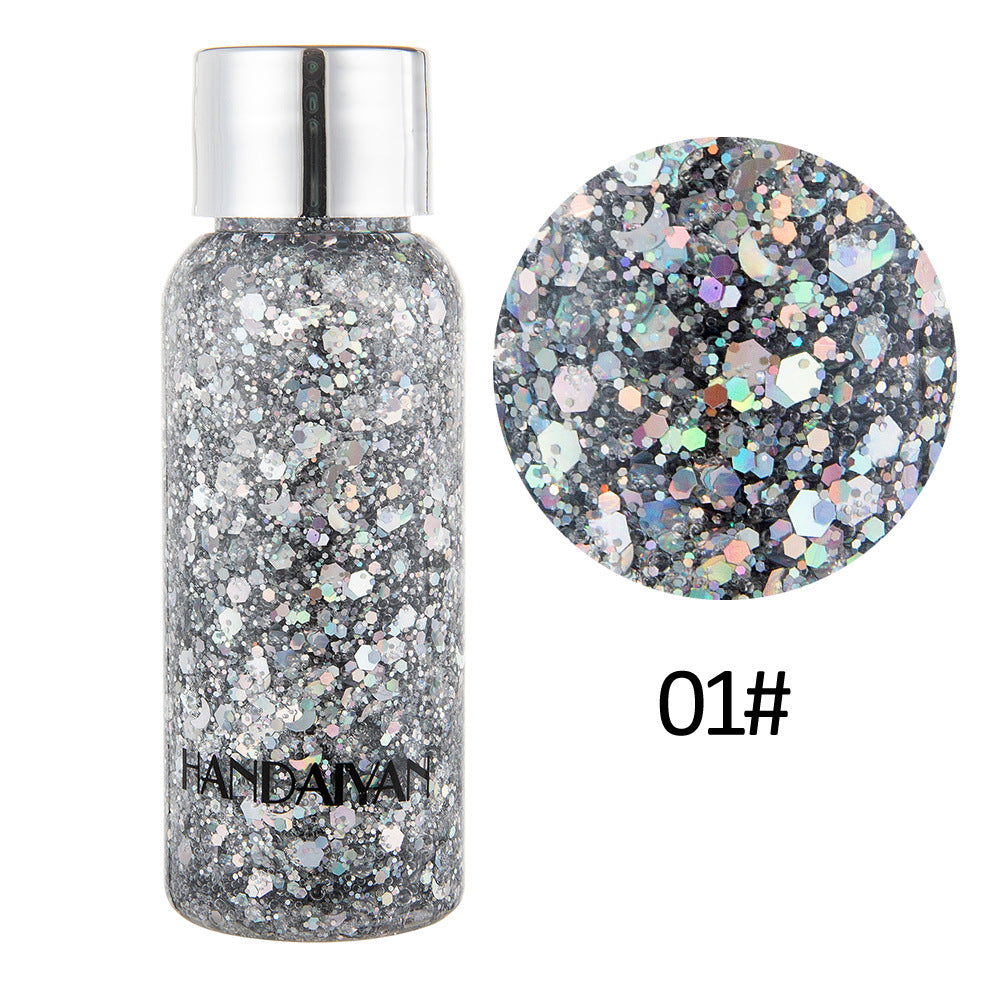 Wholesale Flash Film Eye Shadow Performance Nightclub Stage Makeup Sequins Gel Body Cream