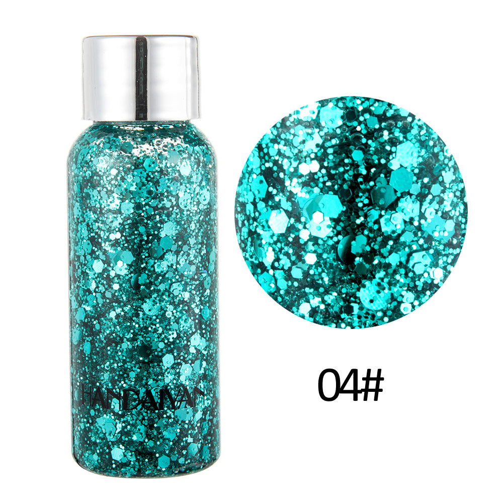 Wholesale Flash Film Eye Shadow Performance Nightclub Stage Makeup Sequins Gel Body Cream