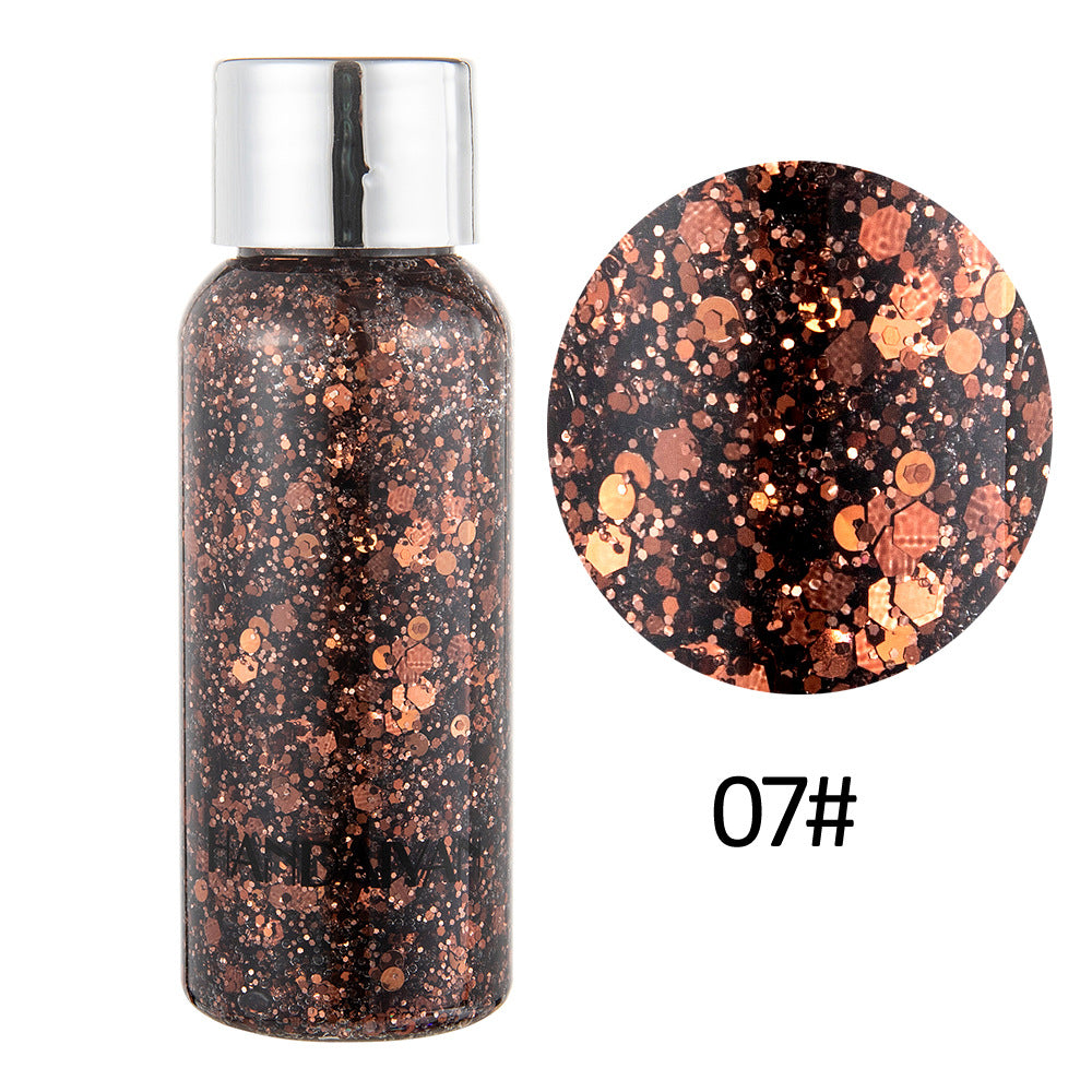 Wholesale Flash Film Eye Shadow Performance Nightclub Stage Makeup Sequins Gel Body Cream