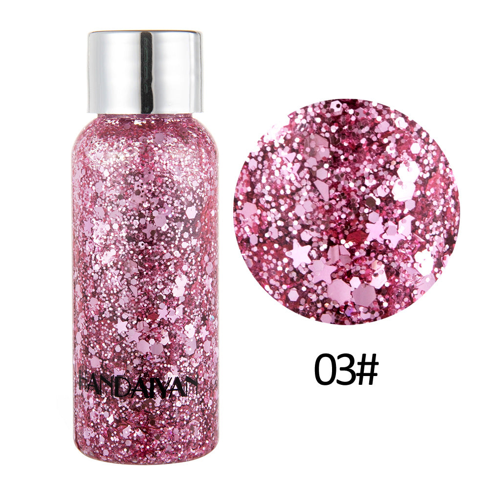 Wholesale Flash Film Eye Shadow Performance Nightclub Stage Makeup Sequins Gel Body Cream