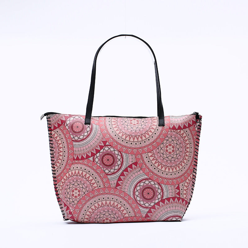 Wholesale PU Vintage Ethnic Shoulder Bag