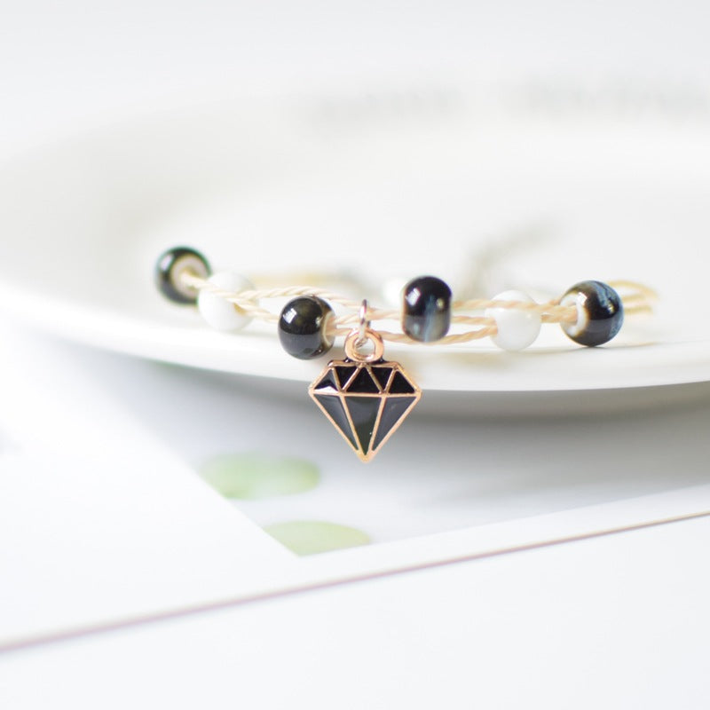 Wholesale Unicorn Carrot Key Ceramic Bracelet