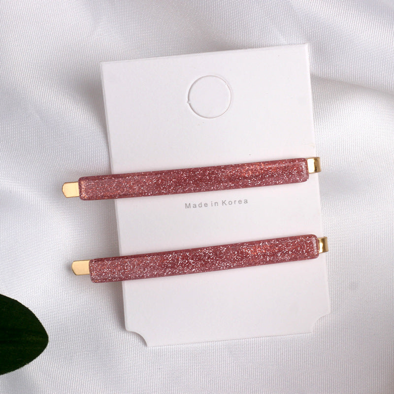 Wholesale Acetic Acid Board Straight Clip Hair Card