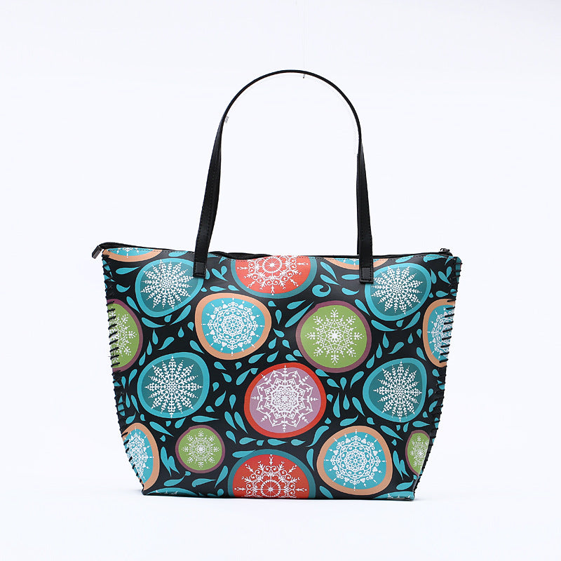 Wholesale PU Vintage Ethnic Shoulder Bag