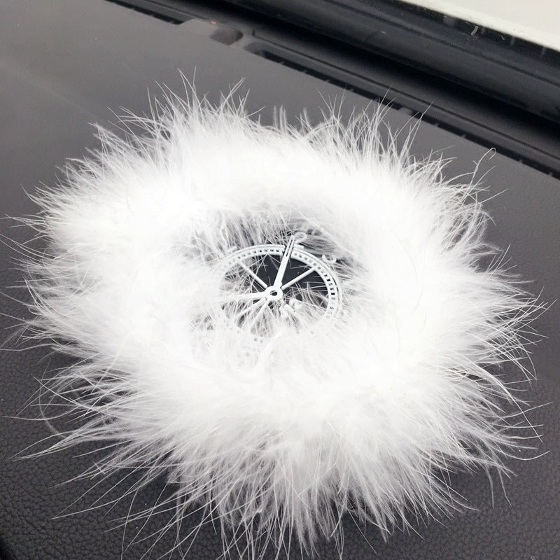 Wholesale Feather Anti-slip Mat Imitation Car Decoration