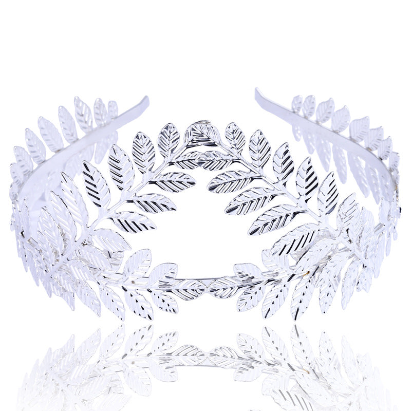 Wholesale Crown Leaf Bridesmaid Hair Accessories Birthday Hair Accessories