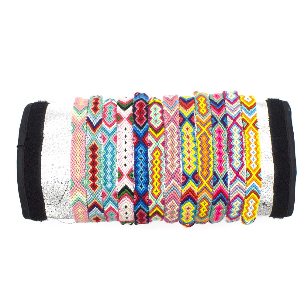 Wholesale ethnic style Cotton Braided Bracelet