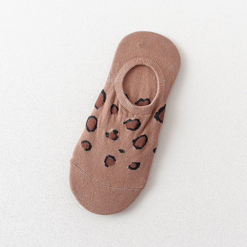 Wholesale Cotton Socks Silicone Non-slip Invisible Boat Sock