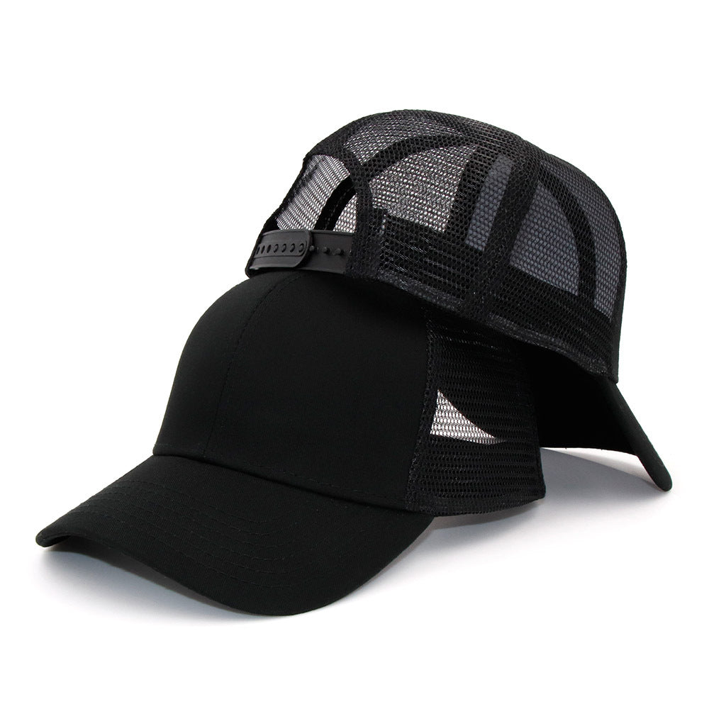 Wholesale Cotton Baseball Cap Breathable Mesh Cap Breathable 6-Panel Cap