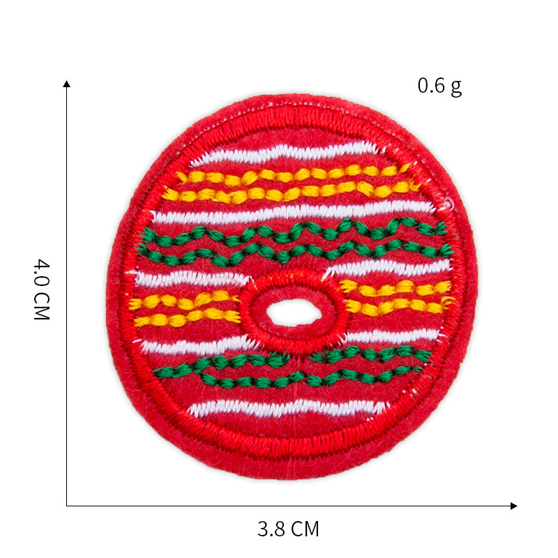 Wholesale Trendy Embroidered Letter Patches Yarn Cloth Sew On Appliques For Clothing DIY Craft Supply And Fashion Accessory Gift