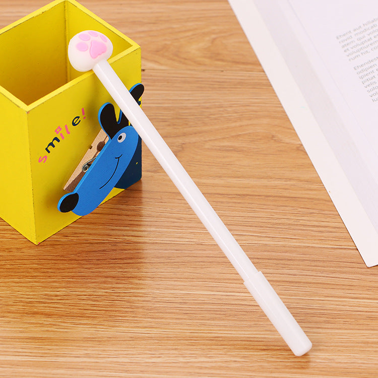 Wholesale Creative Cat Cartoon Plastic Gel Pen