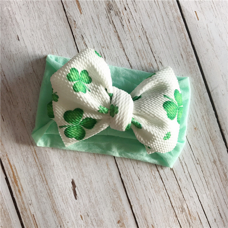 Wholesale Nylon Printed Baby Headband